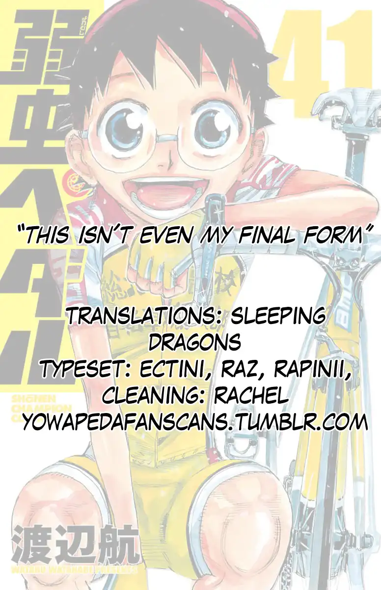 Yowamushi Pedal Chapter 347 18